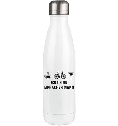 Ich Bin Ein Einfacher Mann - Edelstahl Thermosflasche fahrrad 500ml