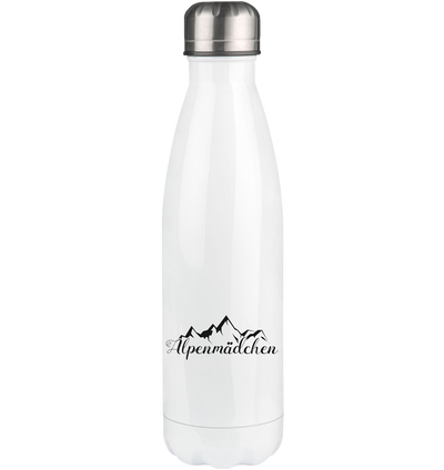 Alpenmädchen - Edelstahl Thermosflasche berge 500ml