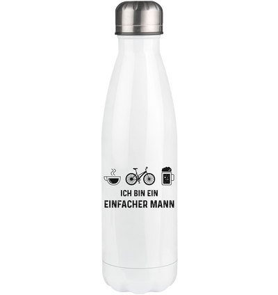 Ich Bin Ein Einfacher Mann - Edelstahl Thermosflasche fahrrad 500ml