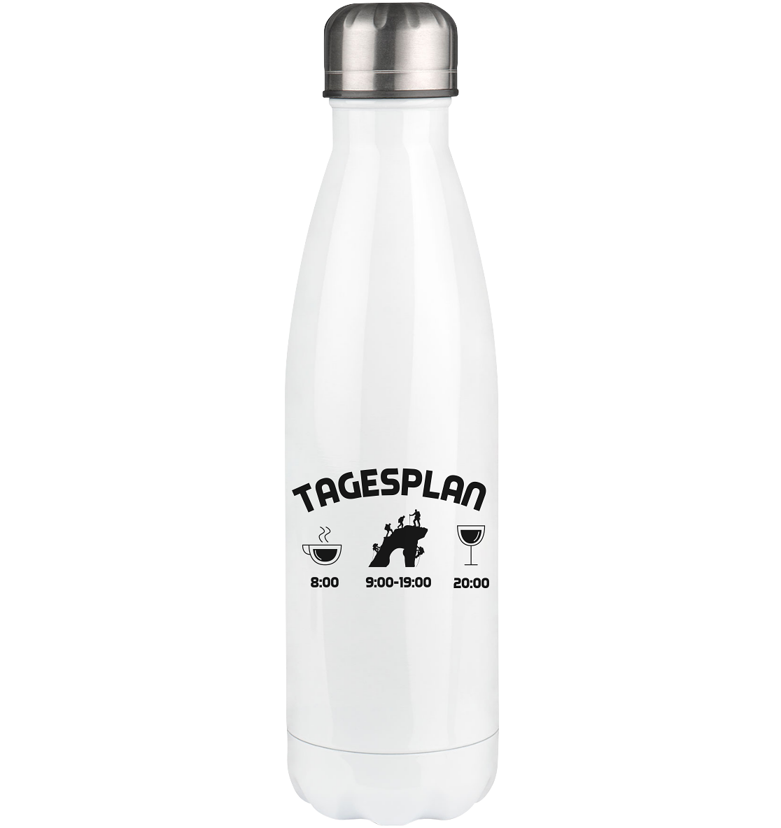 Tagesplan - Edelstahl Thermosflasche klettern 500ml