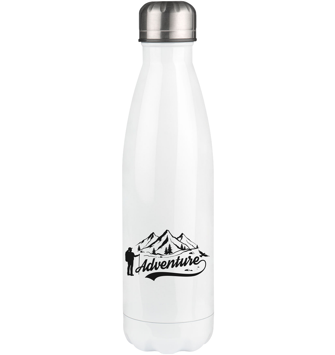 Edelstahl Thermosflasche - Edelstahl Thermosflasche berge camping wandern 500ml