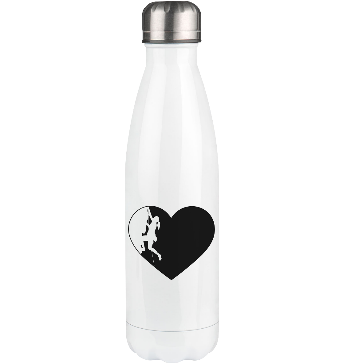 Heart 1 and Climbing - Edelstahl Thermosflasche klettern 500ml