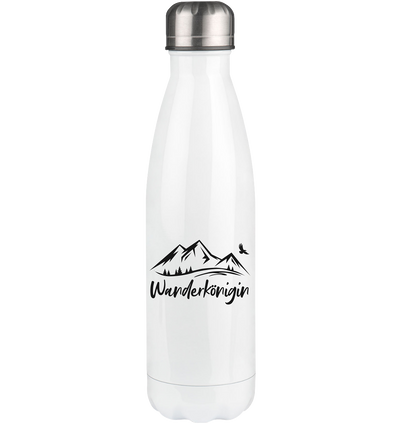 Wanderkonigin - Edelstahl Thermosflasche berge 500ml