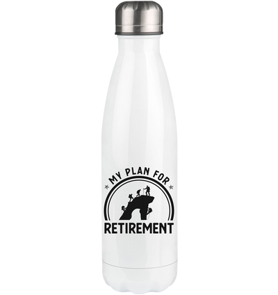 My Plan For Retirement - Edelstahl Thermosflasche klettern 500ml