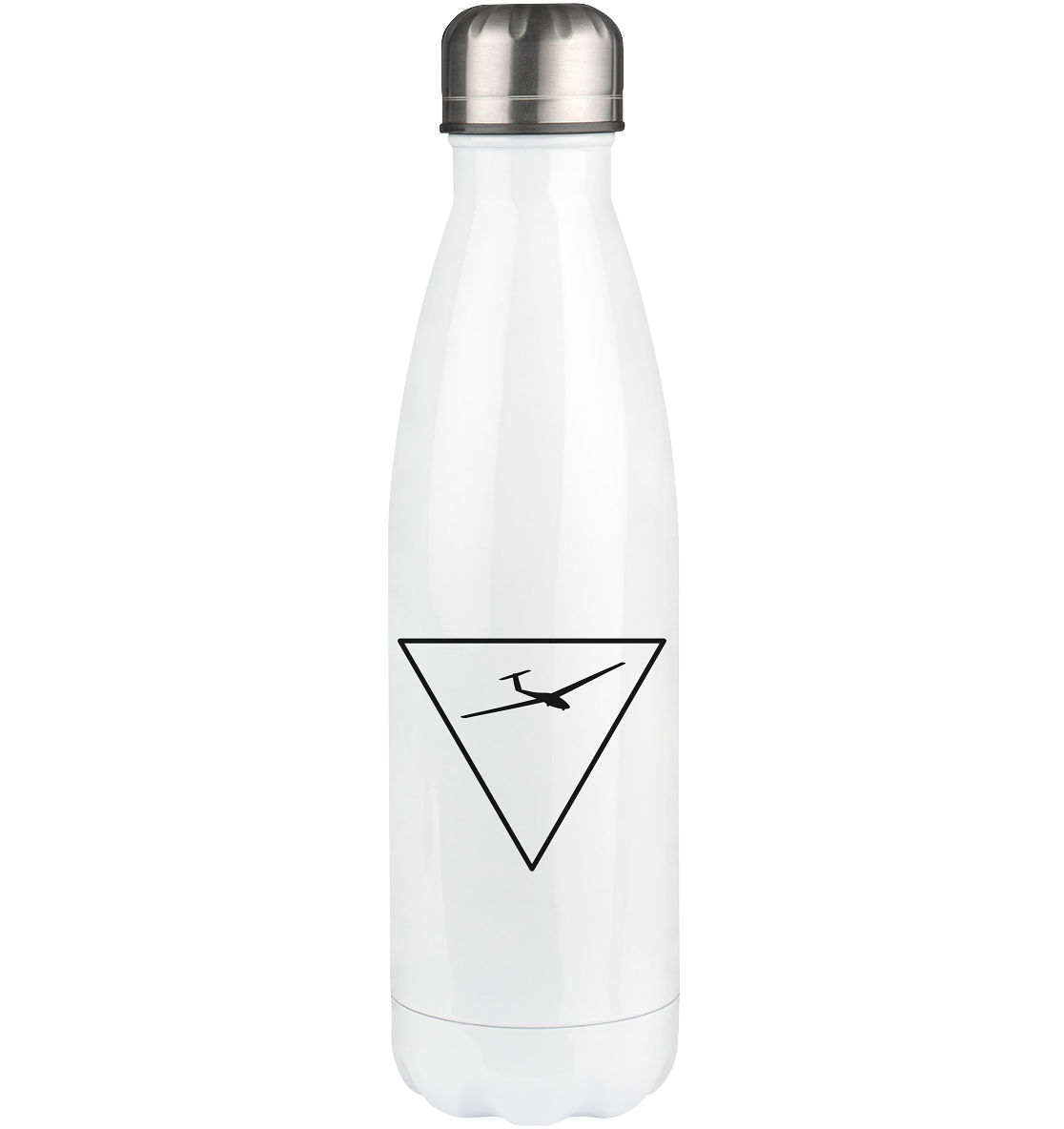 Triangle and Sailplane - Edelstahl Thermosflasche berge 500ml