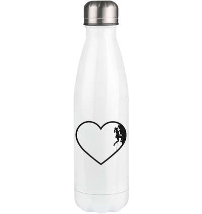 Heart 2 and Climbing - Edelstahl Thermosflasche klettern 500ml