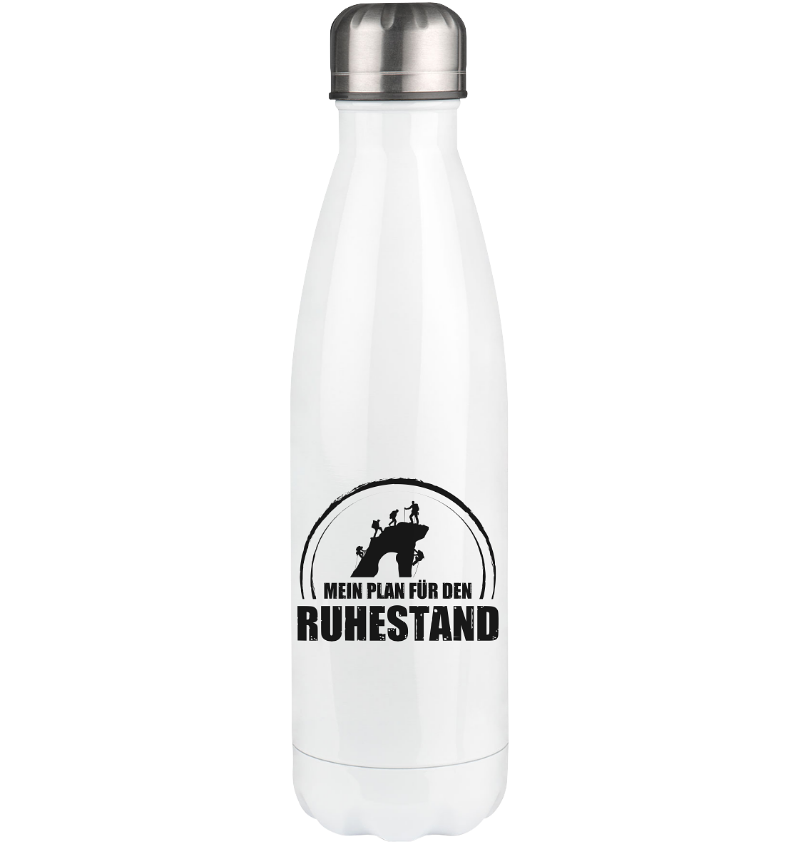 Mein Plan Fur Den Ruhestand - Edelstahl Thermosflasche klettern 500ml