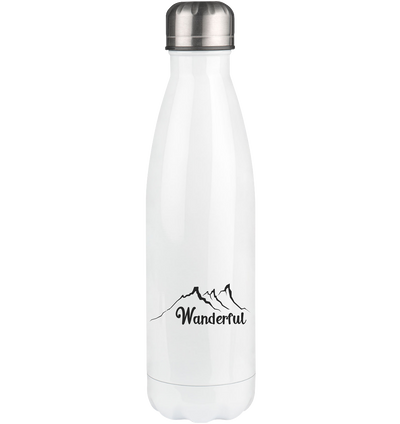 Wanderful - Edelstahl Thermosflasche wandern 500ml