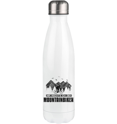 Mir reichts ich geh Mountainbiken - Edelstahl Thermosflasche mountainbike 500ml