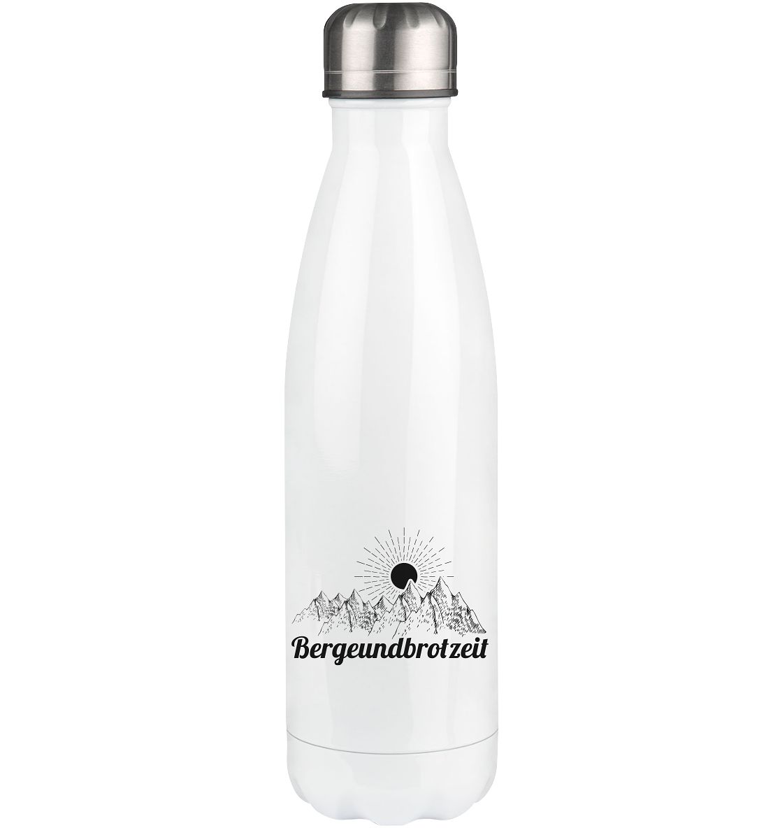 Bergeundbrotzeit - Edelstahl Thermosflasche berge 500ml