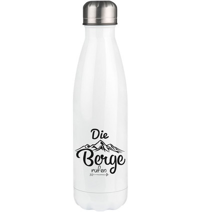 Berge rufen - Edelstahl Thermosflasche berge wandern 500ml