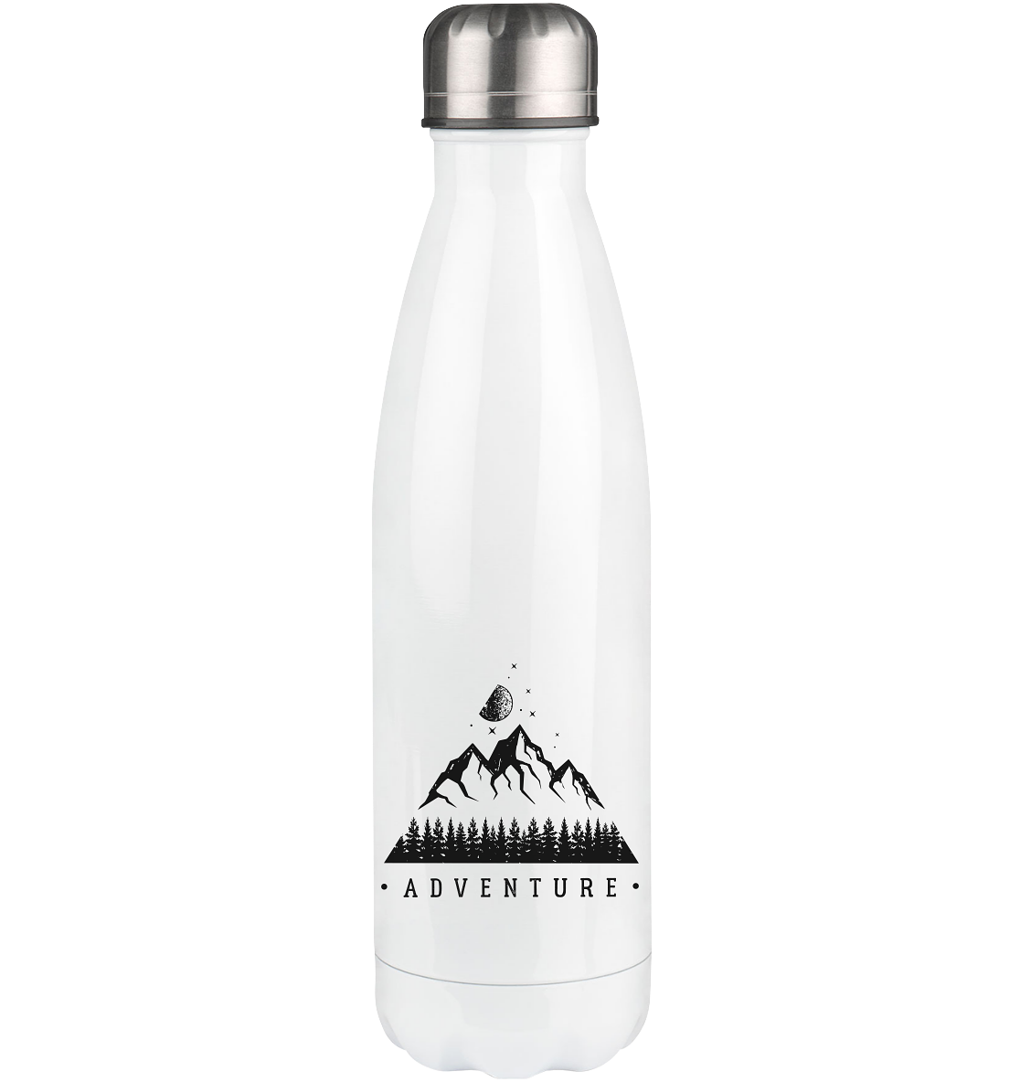 Adventure - Edelstahl Thermosflasche berge camping wandern 500ml