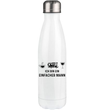 Ich Bin Ein Einfacher Mann - Edelstahl Thermosflasche camping 500ml