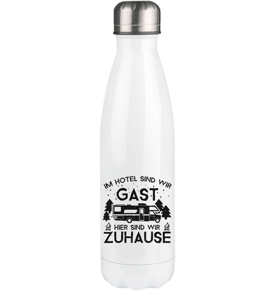 Im Hotel zu Gast - Hier zuhause - Edelstahl Thermosflasche camping 500ml