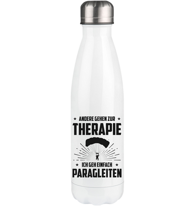 Andere Gehen Zur Therapie Ich Gen Einfach Paragleiten - Edelstahl Thermosflasche berge 500ml