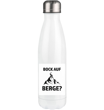 Bock auf Berge - Edelstahl Thermosflasche berge 500ml