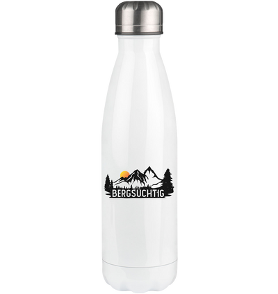 Bergsüchtig - Edelstahl Thermosflasche berge wandern 500ml