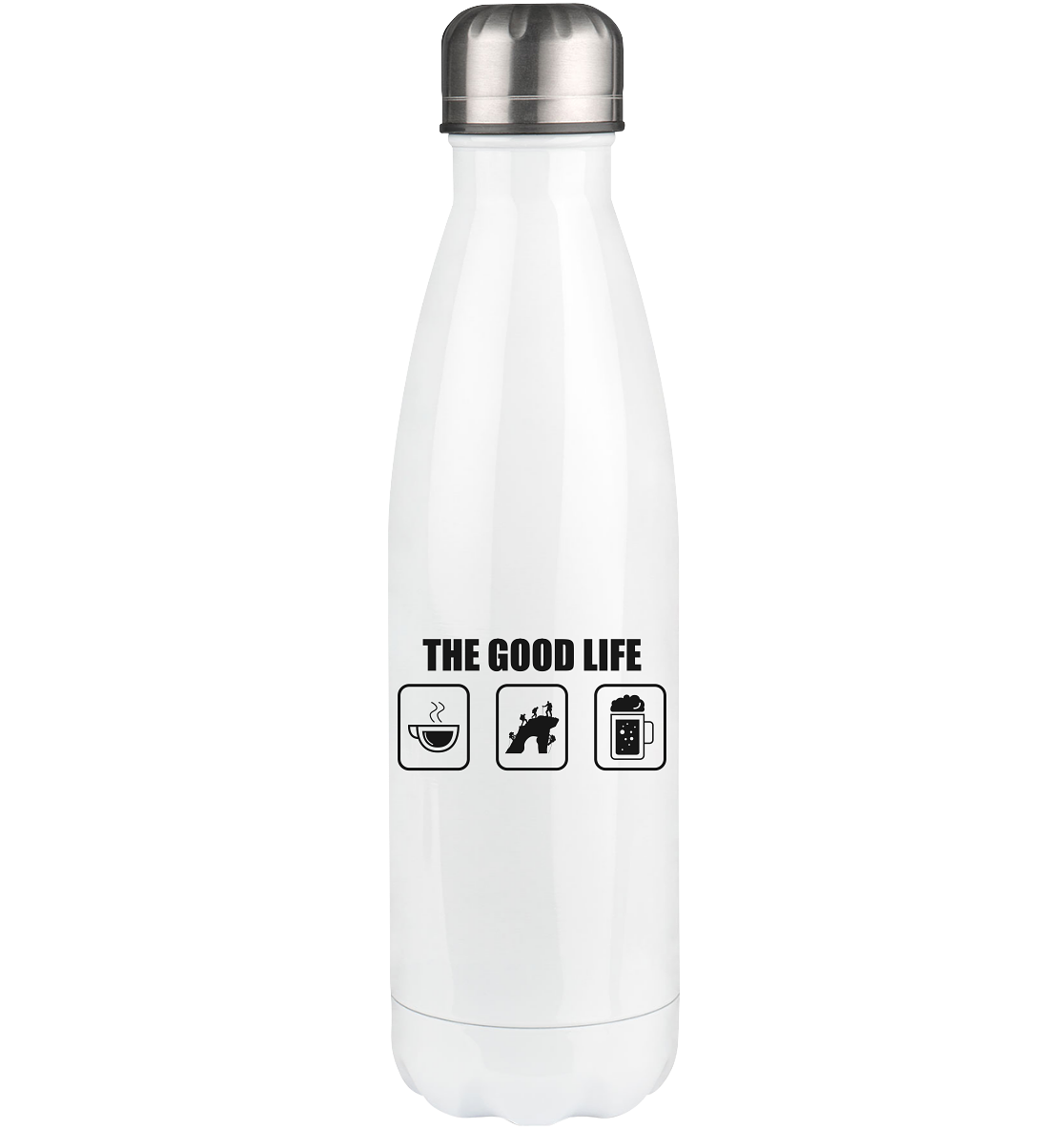 The Good Life - Edelstahl Thermosflasche klettern 500ml