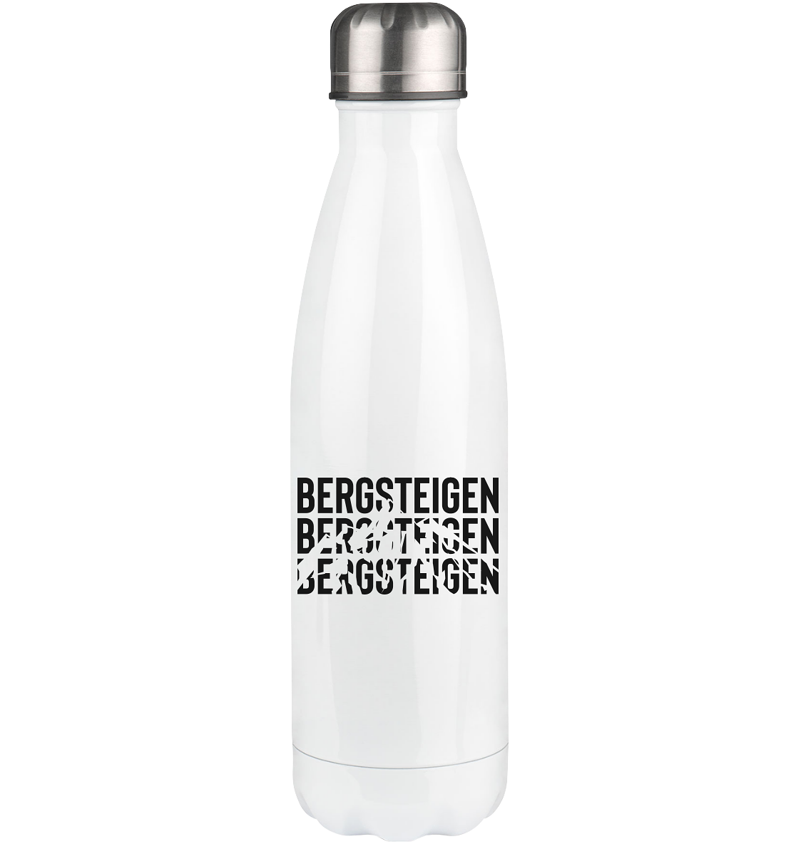 Bergsteigen - Edelstahl Thermosflasche berge 500ml