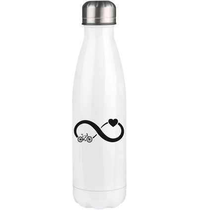 Infinity Heart and E-Bike - Edelstahl Thermosflasche e-bike 500ml