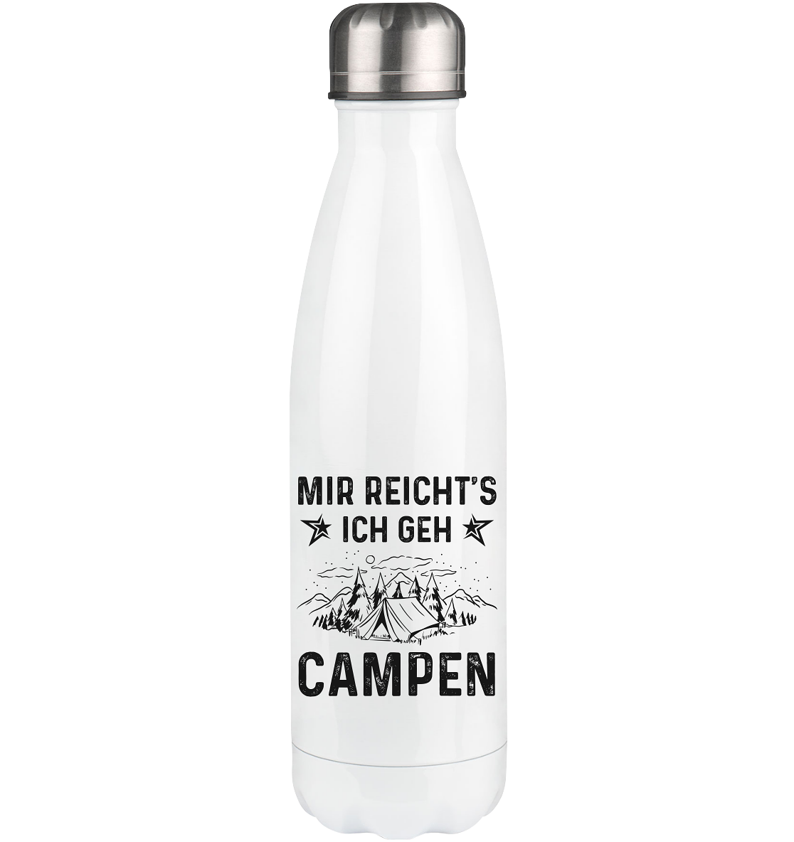 Mir Reicht's Ich Gen Campen - Edelstahl Thermosflasche camping UONP 500ml