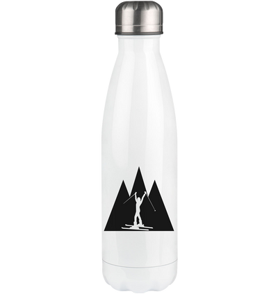 Triangle Mountain and Skiing - Edelstahl Thermosflasche klettern ski 500ml