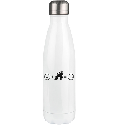 Emoji and Climbing - Edelstahl Thermosflasche klettern 500ml