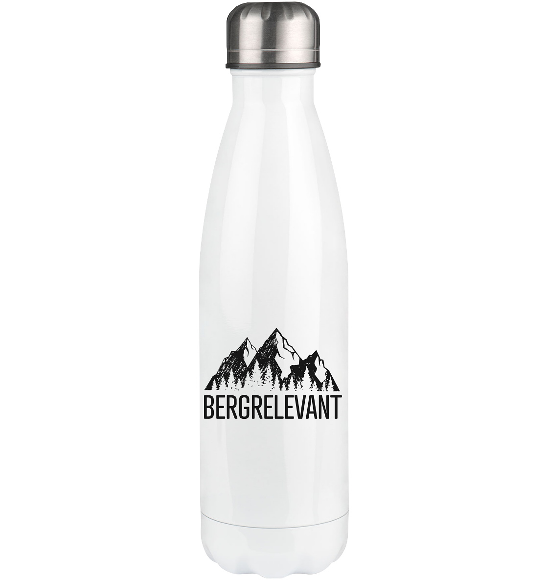 Bergrelevant - Edelstahl Thermosflasche berge 500ml