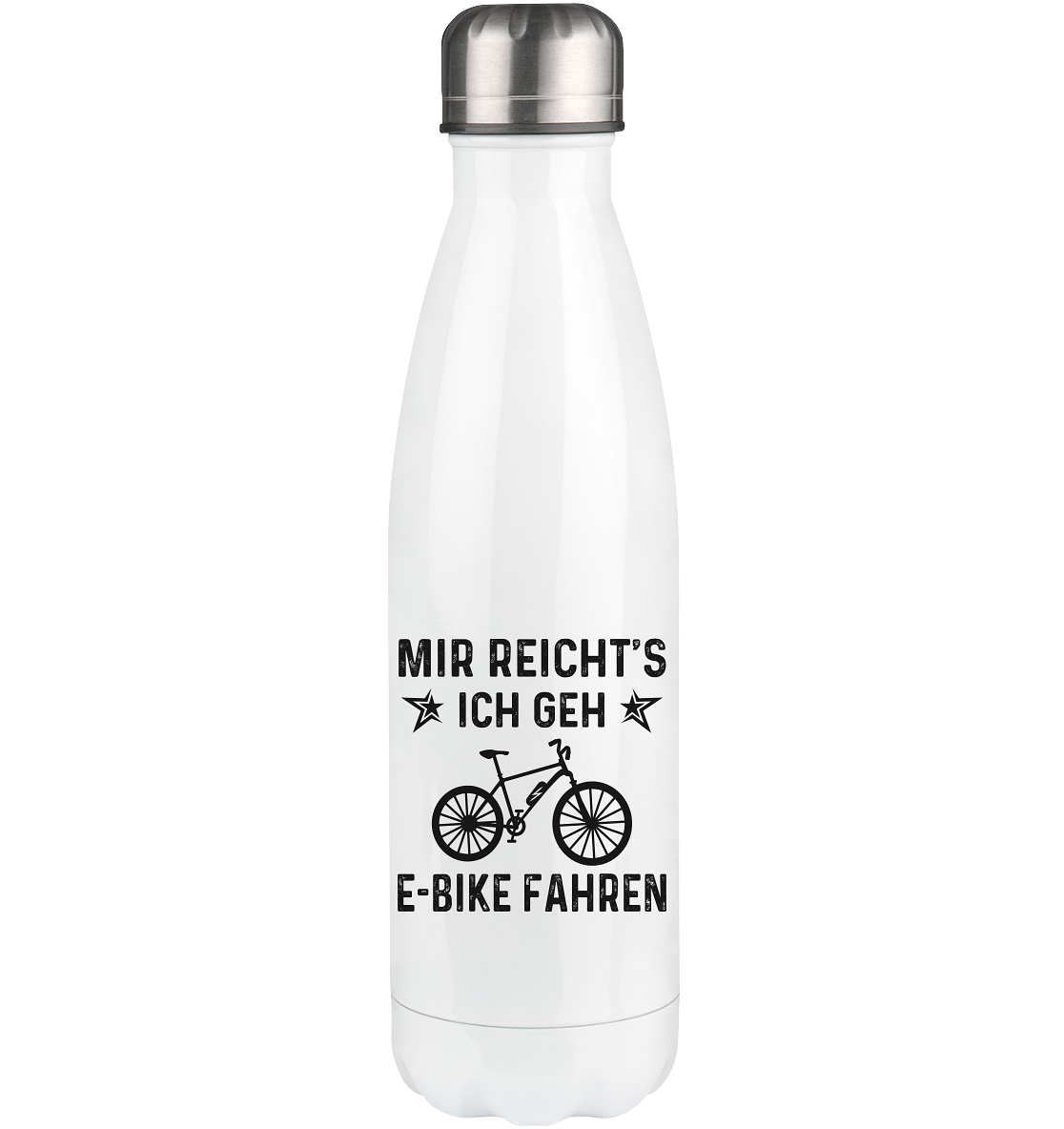 Mir Reicht's Ich Gen E-Bike Fahren - Edelstahl Thermosflasche e-bike 500ml