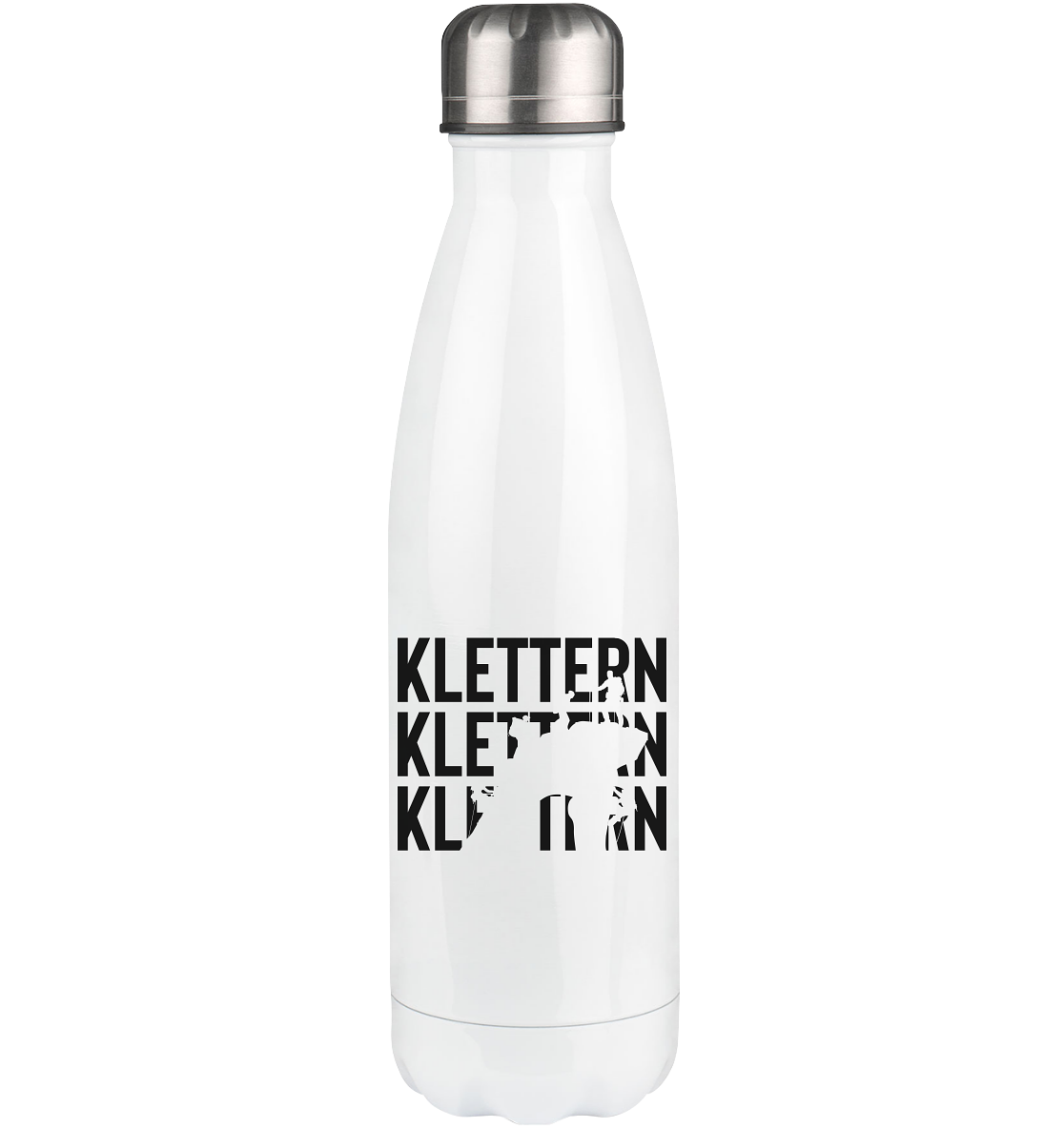 Klettern - Edelstahl Thermosflasche klettern 500ml