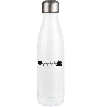 Heartbeat Heart and Climbing - Edelstahl Thermosflasche klettern 500ml