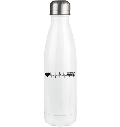 Heartbeat Heart and Camping - Edelstahl Thermosflasche camping 500ml