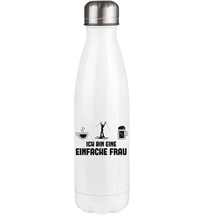 Ich Bin Eine Einfache Frau - Edelstahl Thermosflasche klettern ski 500ml