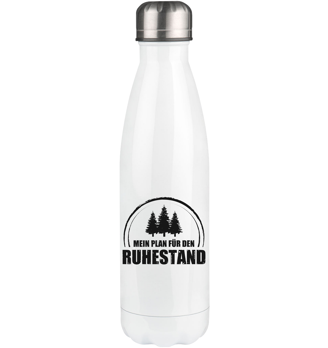 Mein Plan Fur Den Ruhestand 3 - Edelstahl Thermosflasche camping UONP 500ml