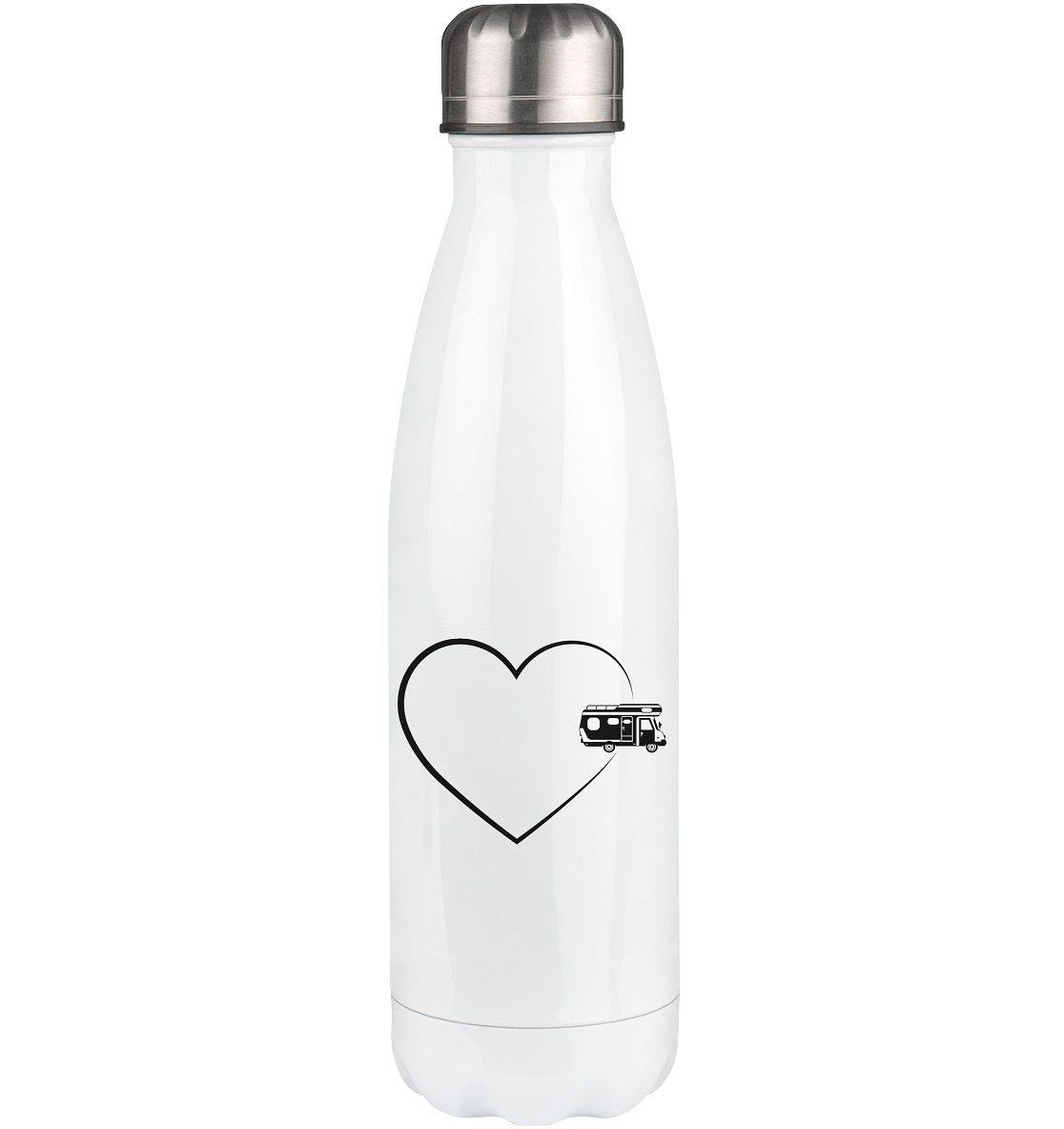 Heart 2 and Camping - Edelstahl Thermosflasche camping 500ml