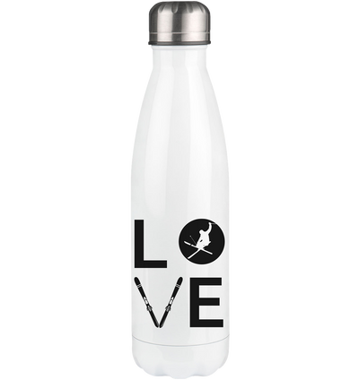 LOVE - Edelstahl Thermosflasche klettern ski 500ml