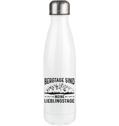 Bergtage - Lieblingstage - Edelstahl Thermosflasche berge wandern 500ml