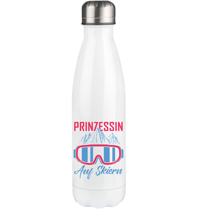 Prinzessin auf Skiern - (S.K) - Edelstahl Thermosflasche klettern 500ml