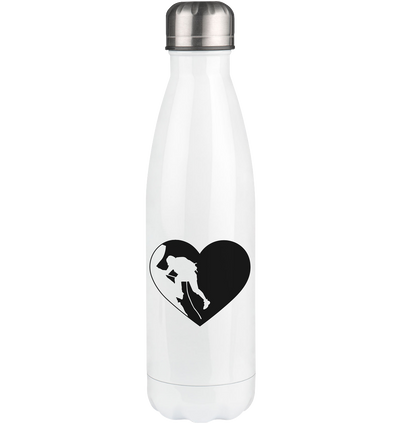 Heart 1 and Climbing - Edelstahl Thermosflasche klettern 500ml