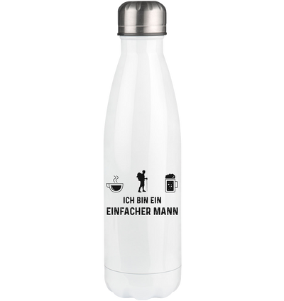 Ich Bin Ein Einfacher Mann - Edelstahl Thermosflasche wandern 500ml