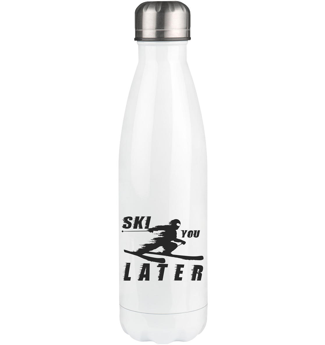 Ski you Later - Edelstahl Thermosflasche klettern ski 500ml