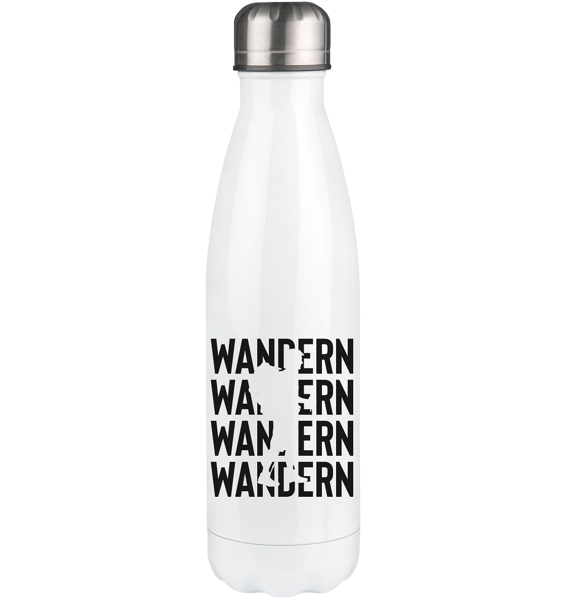 Wandern - Edelstahl Thermosflasche wandern 500ml