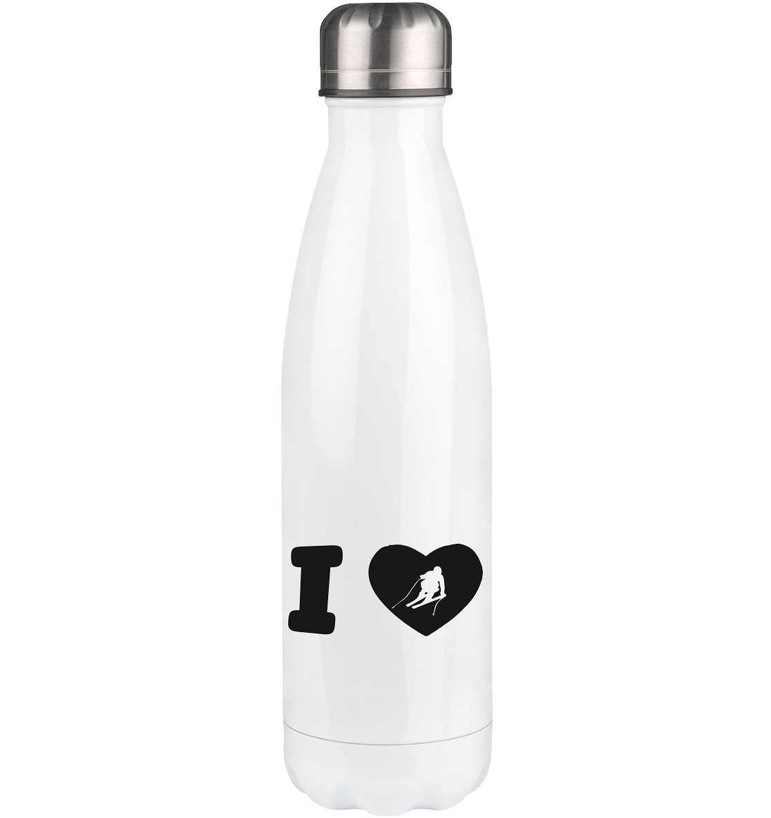 I Love Ski - Edelstahl Thermosflasche klettern ski 500ml