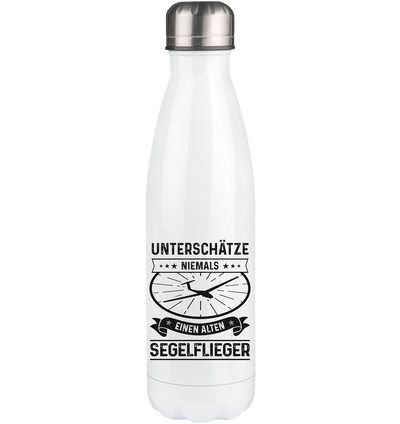 Unterschatze Niemals Einen Alten Segelflieger - Edelstahl Thermosflasche berge 500ml