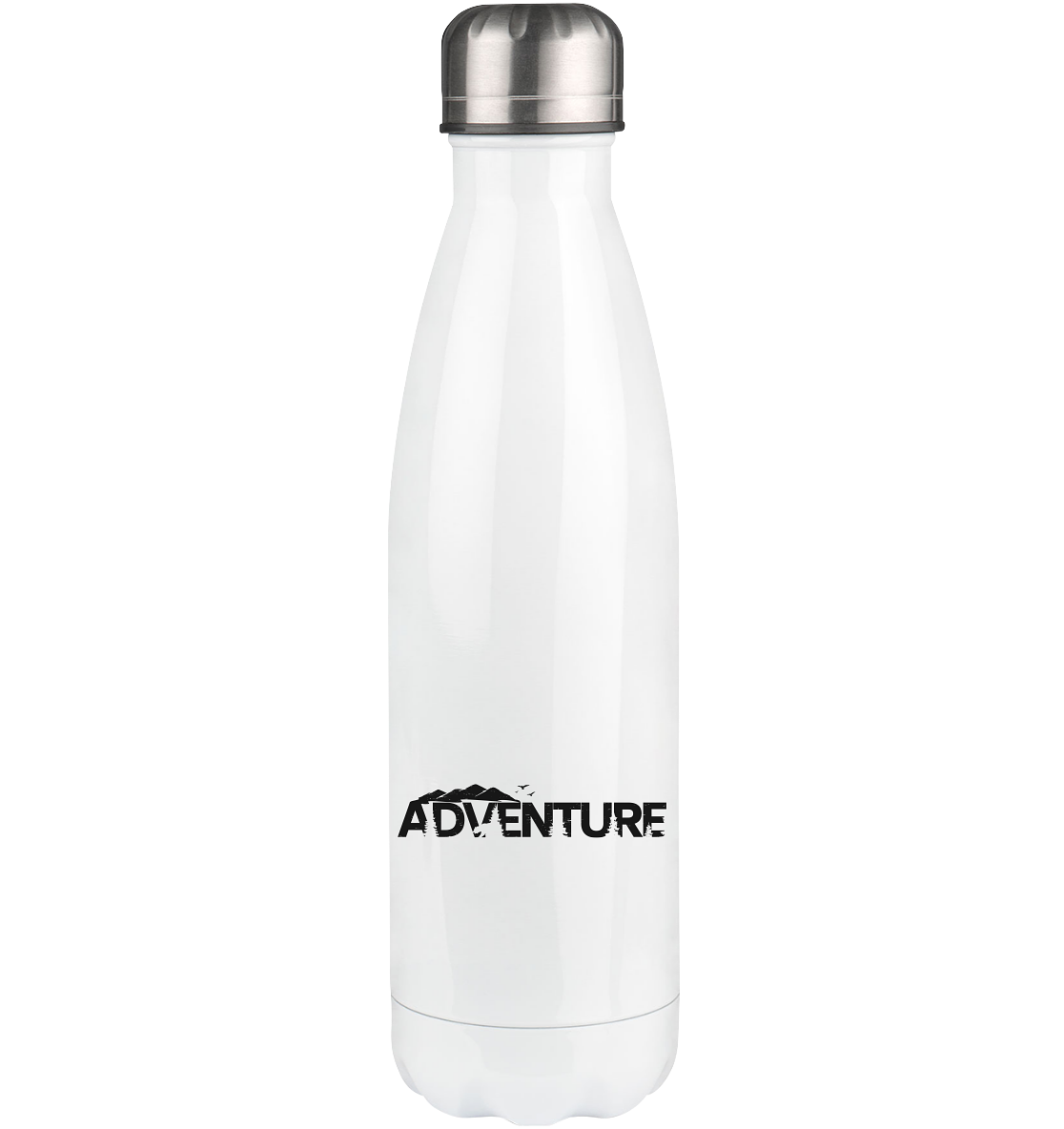 Adventure. - Edelstahl Thermosflasche berge camping wandern 500ml