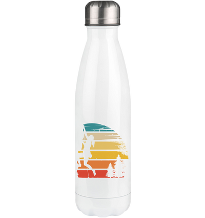 Retro Sun and Climbing - Edelstahl Thermosflasche klettern 500ml