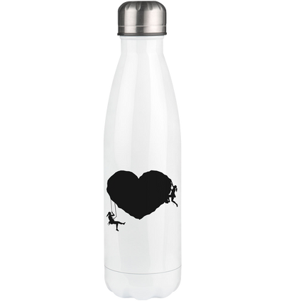 Heart and Climbing - Edelstahl Thermosflasche klettern 500ml