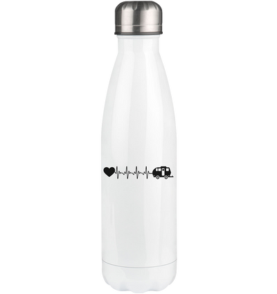 Heartbeat Heart and Camping - Edelstahl Thermosflasche camping UONP 500ml