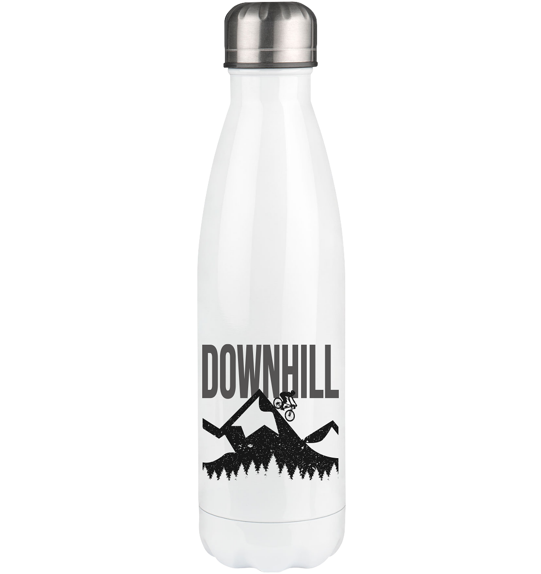 Downhill MTB - Edelstahl Thermosflasche mountainbike 500ml