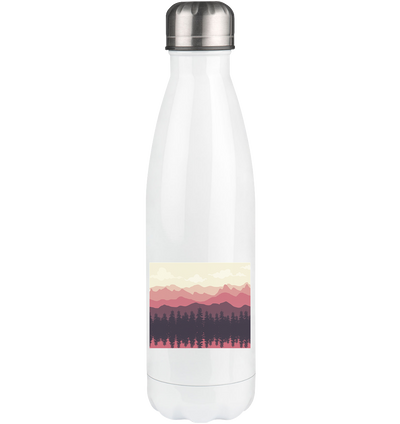 Berglandschaft - Edelstahl Thermosflasche berge 500ml